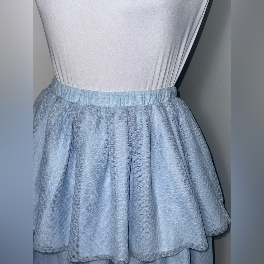 Hill House Home Clara Tulle Mini Skirt/ Size Small - Picture 3 of 8